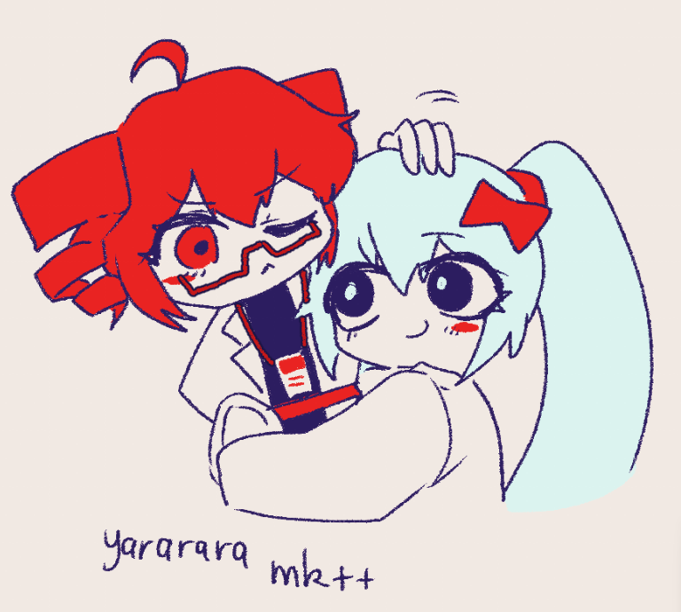 poikra's tweet photo. yararara mikuteto is so cute https://t.co/lLB01KeIOC