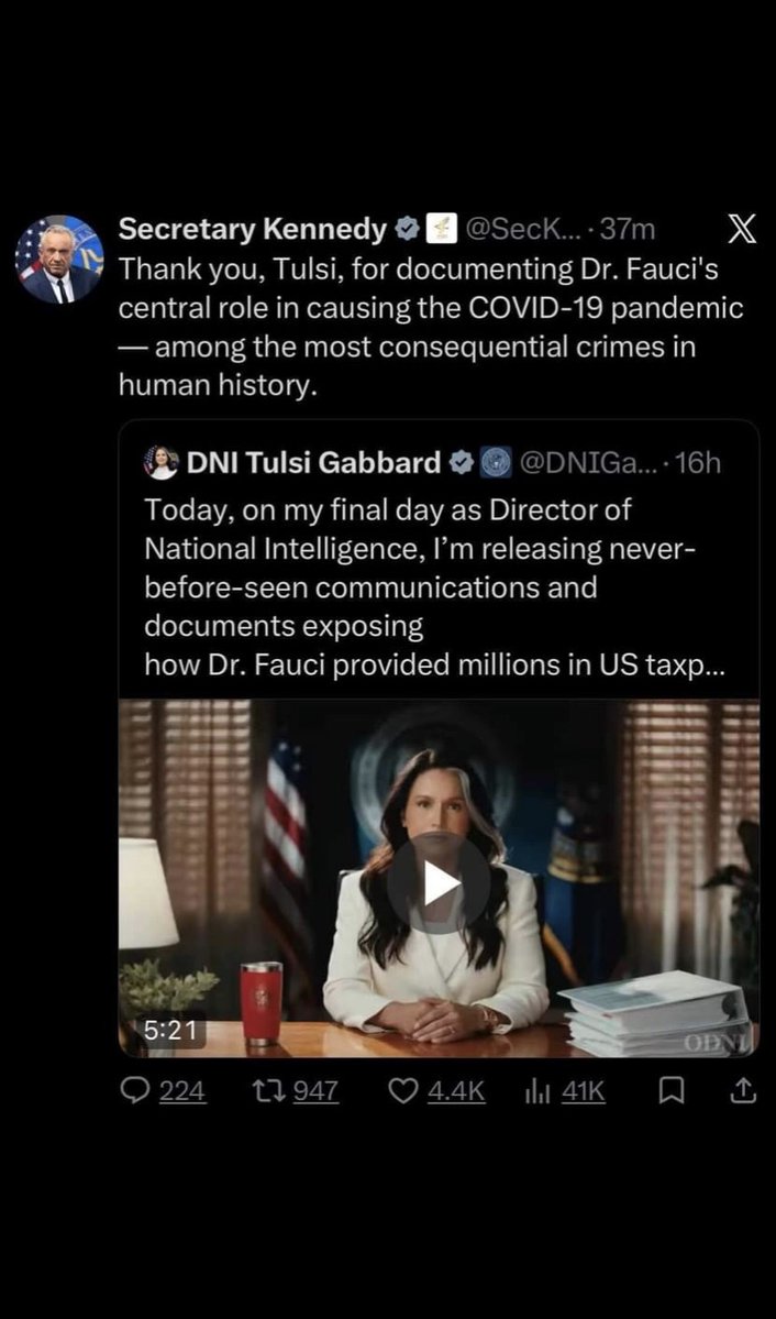 rab89419's tweet photo. DR FAUCI AND THE COVID LIES
कोभिड झूट आधिकारिक रूपमा पर्दाफास भएको छ 
कोभिड महामारी निम्त्याउनमा डा. फौसीको भूमिका र यसको परिणाम मानवता विरुद्धको ऐतिहासिक अपराधको रूपमा उजागर भएको छ।
तपाईंहरूमध्ये कति जनाले कोभिड खोप लिनुभयो? https://t.co/UF5258Mx0s