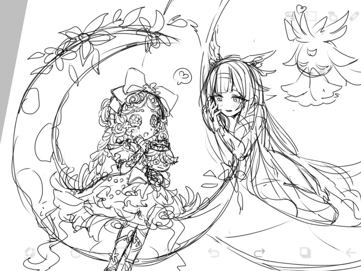 ja2q40's tweet photo. 別垢で載せたことある第⑤クロスオーバー、一枚目の逆で第⑤キャラが原ﾈ申キャラになってるのも見たい、描いてみたい描いてください https://t.co/pJzMaU9ixc
