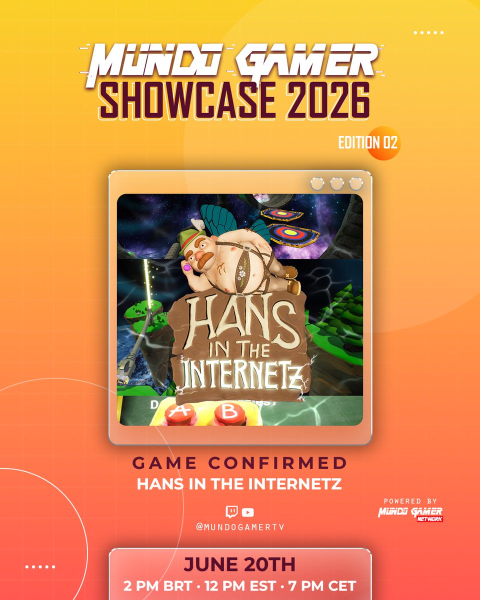 NonexGames's tweet photo. Our new Hans-announcement-trailer drops!
Livestream starts soon. https://t.co/grDjf0LFPn