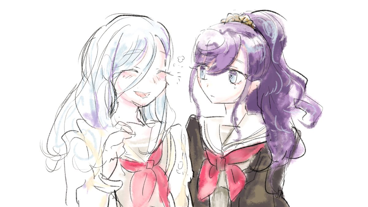 drankberry's tweet photo. #prsk_FA #朝比奈まふゆ #日野森雫 
😭💗 https://t.co/16p9tsWJSy