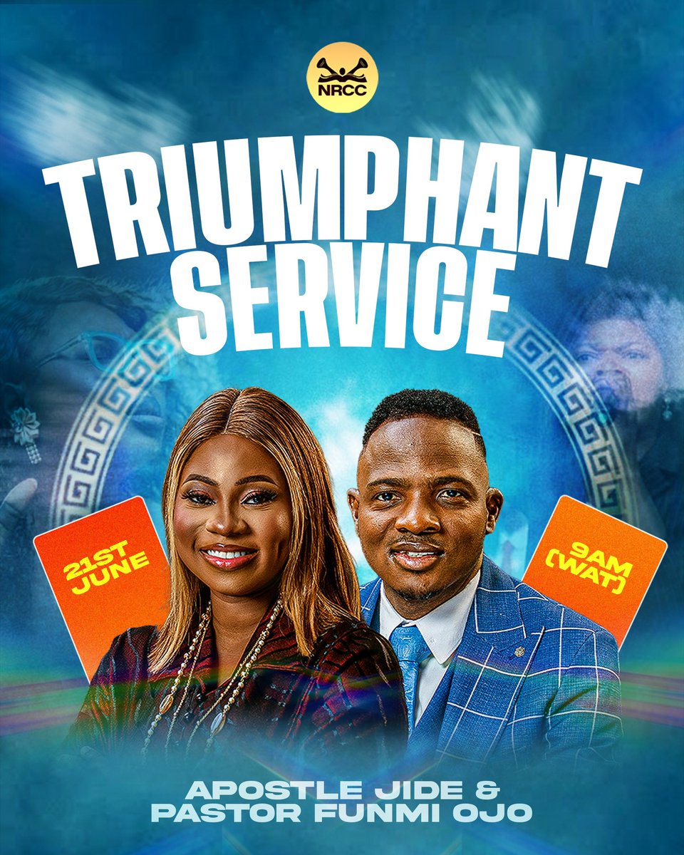 nrcc_abuja's tweet photo. It’s Triumphant Service tomorrow! 💃🏽🔥

Need we say how thrilled we are? If you had a great time last Sunday, then expect tomorrow’s service to be even more exceptional! Join us once again for a glorious time in God’s presence. https://t.co/83LfYGDaHB