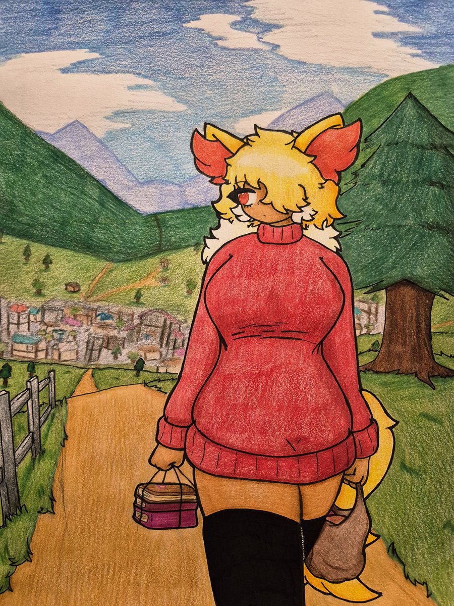 WGDraws1's tweet photo. ❤️🔥 Rena's day off ❤️🔥
#oc #originalcharacter #ocart #originalcharacterart #pokemon #pokemonoc #dndoc #pokemondnd #delphox #delphoxoc #traditionalart #traditionalartist https://t.co/AdzDI29hWt