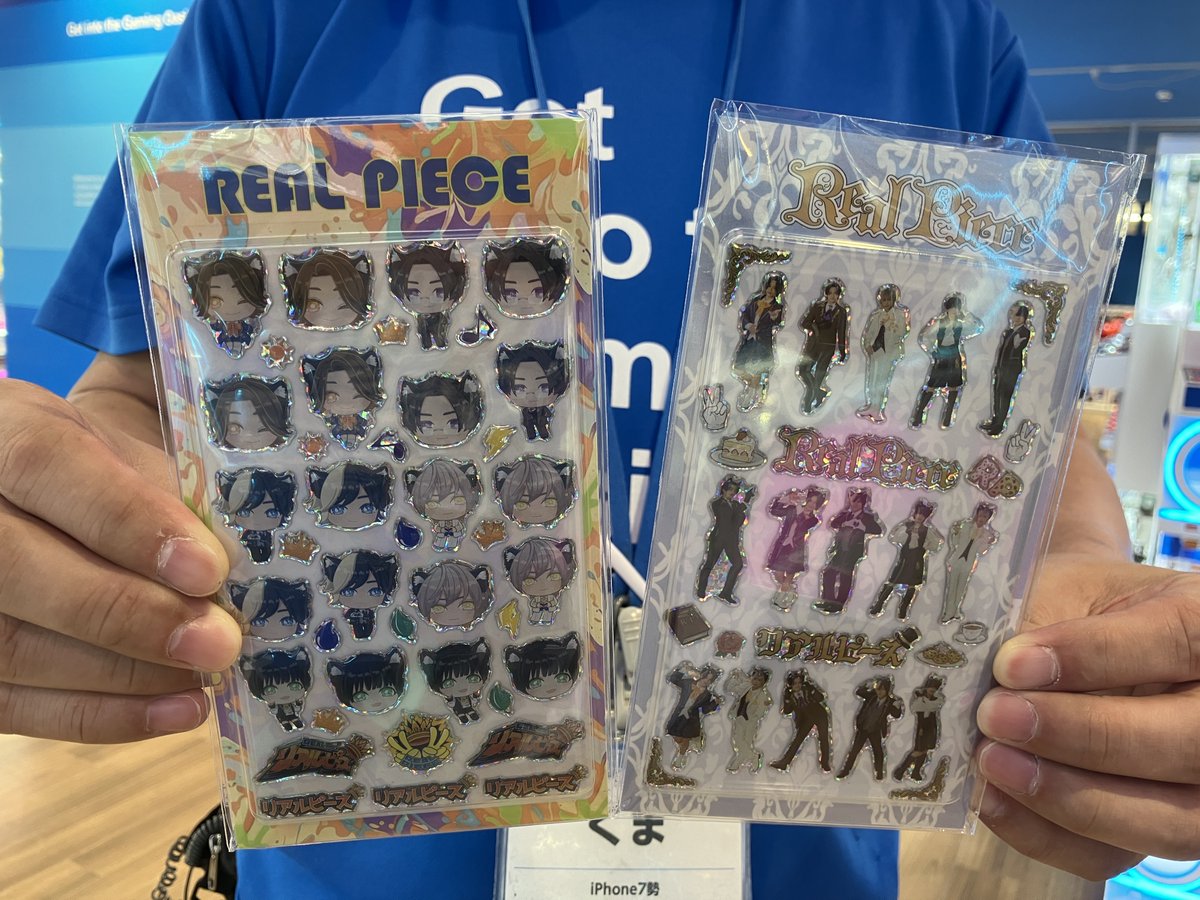 リアルピースGIGOアクセサリーチャーム アクリルキーホルダー シール