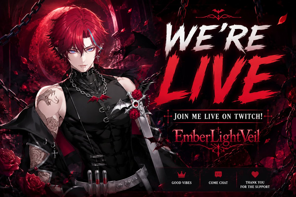 petaldoll65's tweet photo. 🔥 **WE'RE LIVE!** 🔥

The battlefield is calling, and **EmberLightVeil** is jumping into **Marvel Rivals**!
https://t.co/XR1xx4AjHM 
⚡ Live NOW!
🎮 **Marvel Rivals**
💬 Come say hi in chat!

#MarvelRivals #Twitch #LiveNow #Gaming #Marvel #Streamer https://t.co/T9yqBBb2Ht