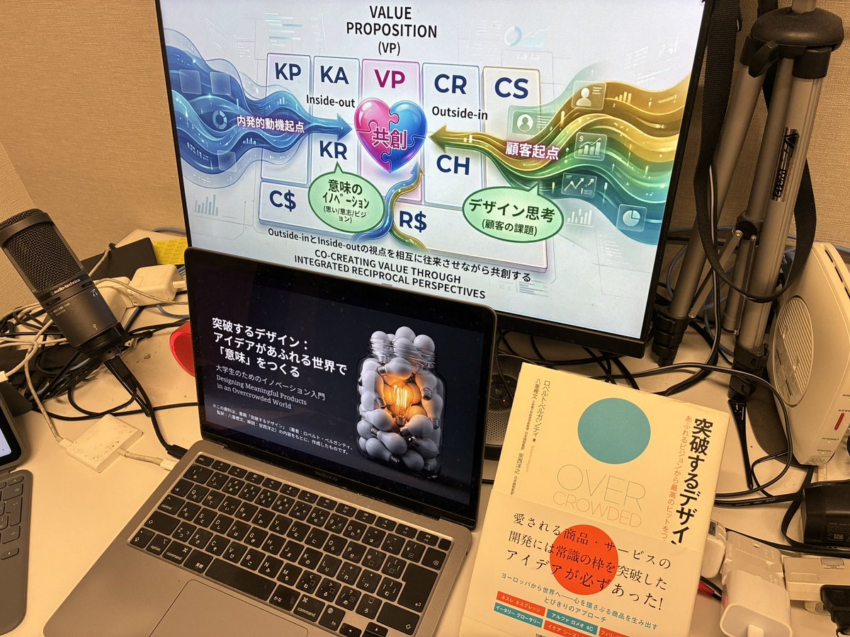 dlabo_bmia's tweet photo. 恒例の
⚫︎名著からパシャパシャ学ぶシリーズ
私はOutside inとInside outを特段に区別することを意識はしていません。
ただ、生成AIがこれだけ進化し、学生にも身近な存在となった今、後者のウェイトを高める必要があるかな、とは思う今日この頃です😊
#ビジネスデザイン学部　#BMIA https://t.co/wysgojnvWn