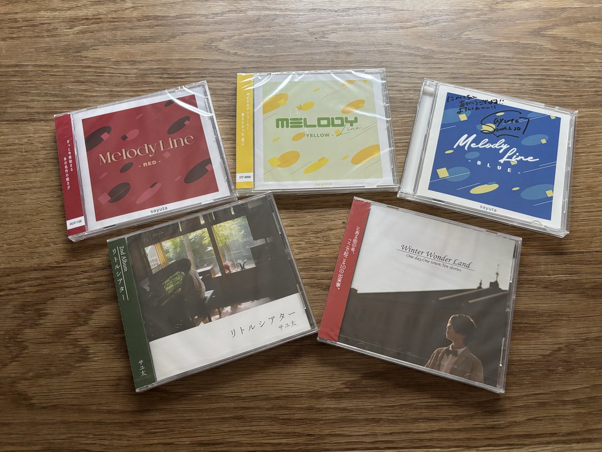 L2gkO's tweet photo. sayutaさんのCD大人買い^_^ https://t.co/eGWFSaaRR4