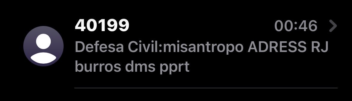 cetaceawave's tweet photo. hell de janeiro quase me matou de susto com o barulho desse alerta da defesa civil https://t.co/g6fbMv0vUd