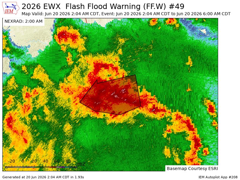 EWXBot's tweet photo. EWX issues Flash Flood Warning [flash flood: radar indicated, flash flood damage threat: considerable] for Bexar, Medina [TX] till Jun 20, 6:00 AM CDT https://t.co/BZYN0u1H77 https://t.co/xheWSIxWdx