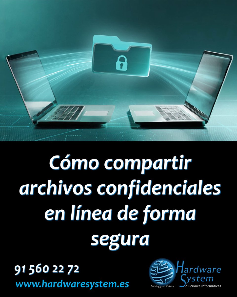 HardwareSystemM's tweet photo. Cómo compartir archivos confidenciales en línea de forma segura
Ver más: https://t.co/vGuCp9DmYv

#HardwareSystem #Mantenimientoinformático #Virtualización #VmWare #SeguridadInformatica #AsesoríaInformática https://t.co/CowKUZ1EZM