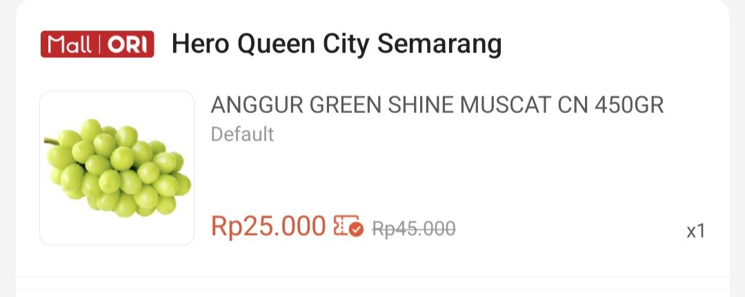 riryyy804's tweet photo. Yuk gercepin ada voucher buah pot 20rb
Order https://t.co/QCJYAOWAP0 https://t.co/aXMidKofwr