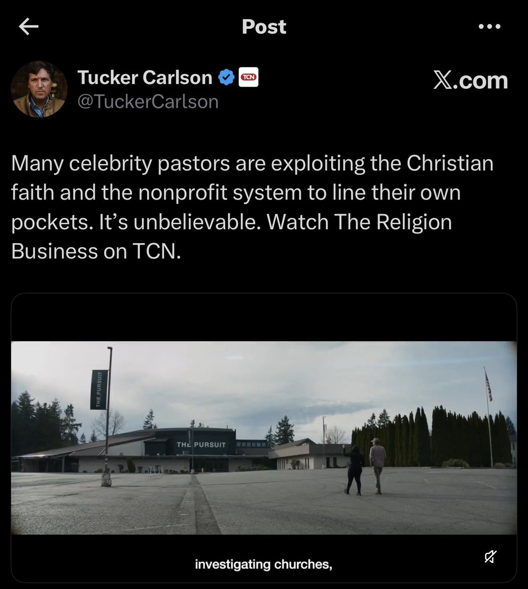 notgovgavin's tweet photo. 🚨BREAKING: Tucker officially comes out of the closet during Pride Month. https://t.co/q5RzzlW9Zv