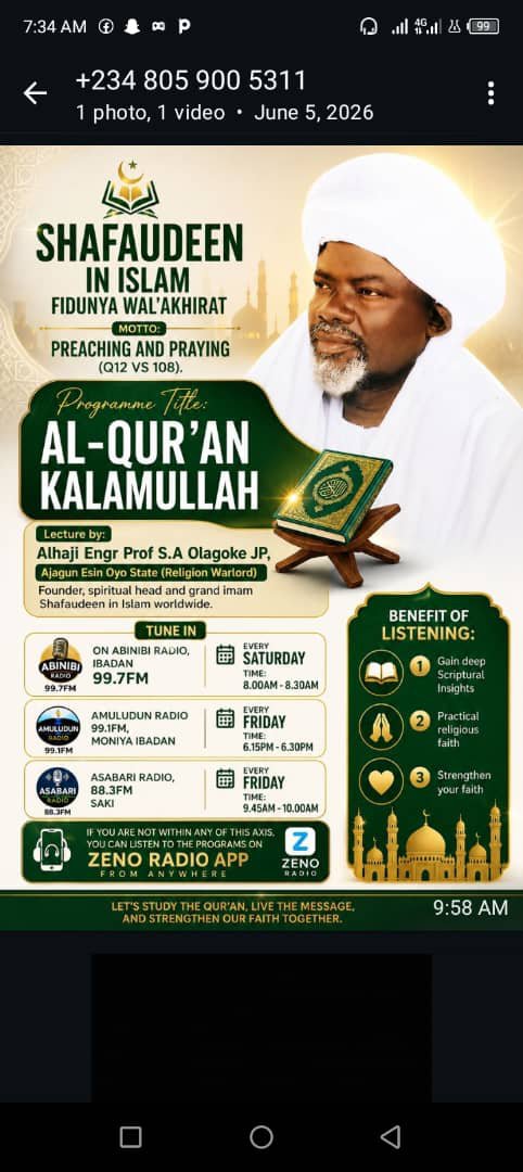 Prof_Olagoke's tweet photo. Tune in and don't miss this!
You'll be glad you did. https://t.co/M0keNej516