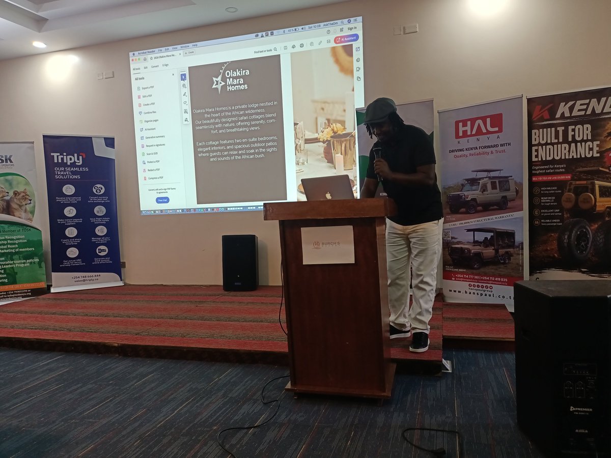 Ferrari_Roma202's tweet photo. OlaKira Mara Homes presenting at TOSK AGM 2026 day 2 at burch resort
@ToskKenya
#TOSKAT10 #TOSKAGM2026 https://t.co/FjJRnz9q0S