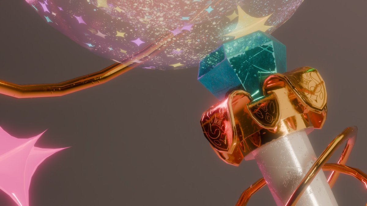 VanillaCone01's tweet photo. Starlight Magic Ward #3dartwork https://t.co/KnPz8IDftg