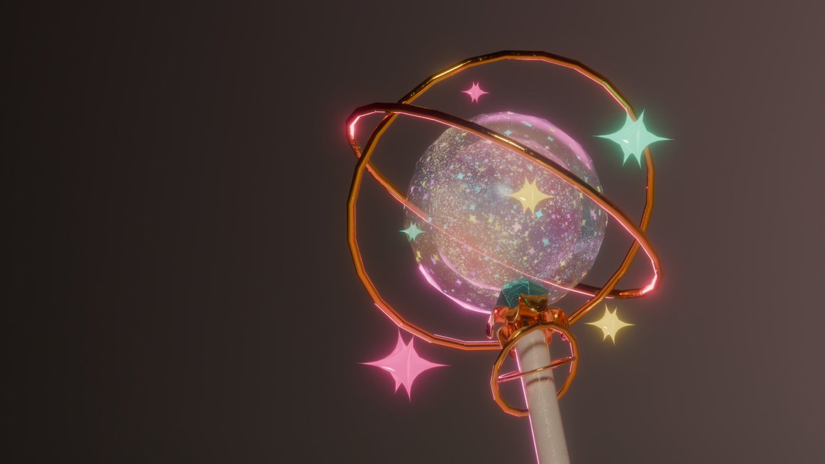 VanillaCone01's tweet photo. Starlight Magic Ward #3dartwork https://t.co/KnPz8IDftg