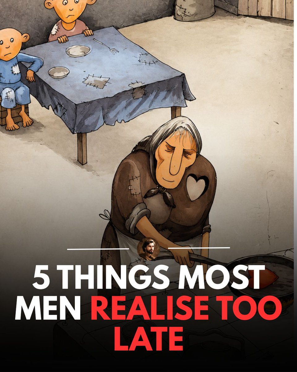 StrongManGuide's tweet photo. 5 Things Most Men Realise Too Late: https://t.co/hPLszR9S2M