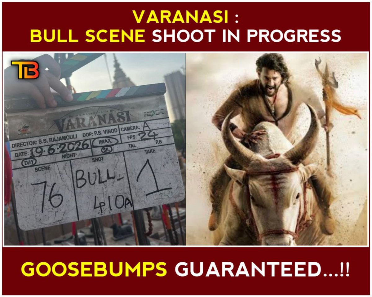 TBO_Updates's tweet photo. #Varanasi #MaheshBabu #Rajamouli https://t.co/ecFIQSVgpc