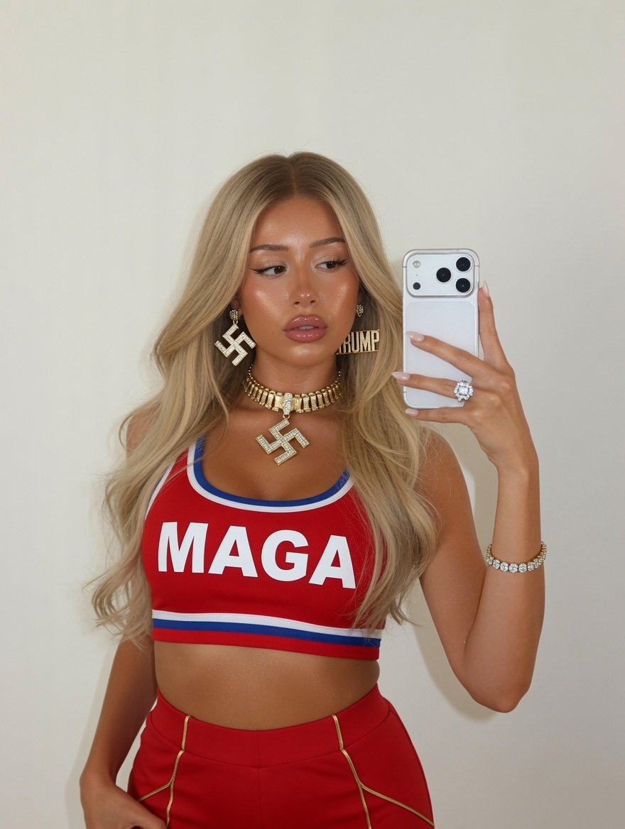 MAGAfyEveryone's tweet photo. @fuckmorgs I think she wants a bit more than just magacock 👀 https://t.co/oea8RZYSj7