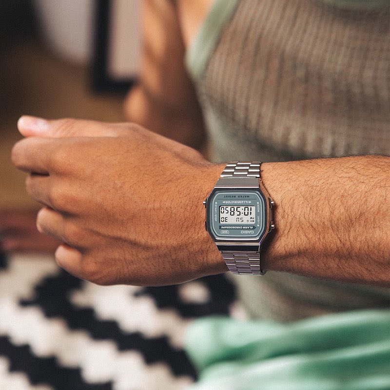 UmojaOfficial's tweet photo. Before smartwatches, there was Casio.

The Casio A168WA-3AYES proves that a great watch doesn’t need a touchscreen to be practical. With its iconic digital display, alarm, stopwatch, and backlight, it’s a timeless everyday companion.

Ksh 4,499

Website link: https://t.co/S2tDaeHmDj

📍 Comet Mall, Ground Floor, Monrovia Street, Nairobi
📞 0722 300 252