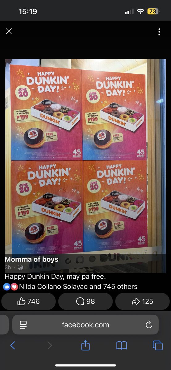 rayyyyy213's tweet photo. di naman same sa poster dunkin eh 🙁🙁 https://t.co/FrrNFC0Vyh