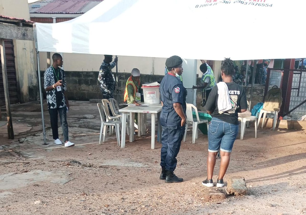 cleenfoundation's tweet photo. Time : 7:20
State; Ekiti 
LGA;-  Ado
Ward: 10 Okesa
PU: 7
@inecnigeria @PoliceNG @SituationRoomNg 
#EkitiDecides2026 #NigeriaDecides #ElectionSecurity https://t.co/2CEeazDg24