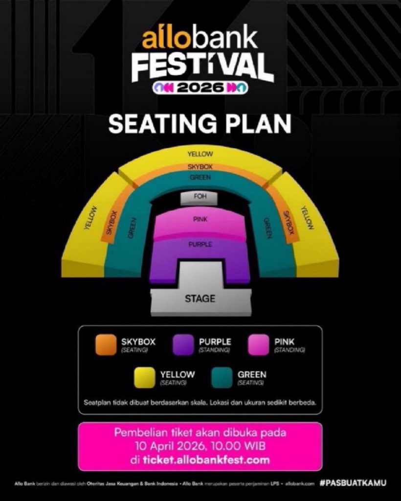 mely4352's tweet photo. WTS - ALLOBANK FESTIVAL 2026

🎫Tickets Available:
PURPLE - 3 tix
SKYBOX-2 tix
GREEN - 3 tix

consecutive seats
Foreigners ok to buy

DM if interested 
#AlloBankFestival2026 #PasBuatKamu https://t.co/Ziwn4MnEM8
