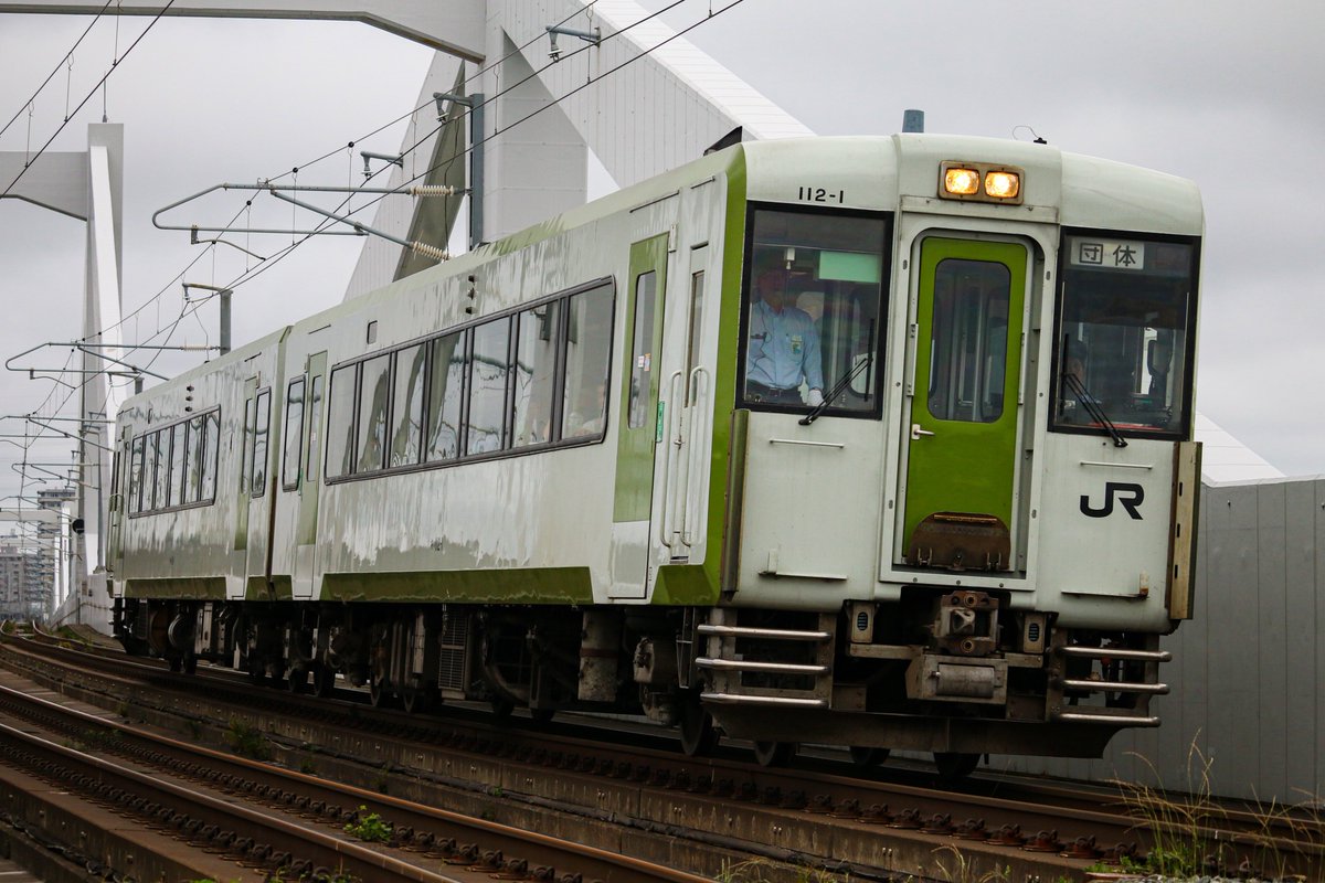 Hatoyama55's tweet photo. 2026.6.20
9572D  令和版 急行いなわしろ号
キハ112-1+キハ111-1[盛ﾓﾘ]
@南仙台〜太子堂

イブニング代走してた時からのフラットがまだ治ってなく、素晴らしいフラット音を発していました。 https://t.co/CRS9QvjKhH