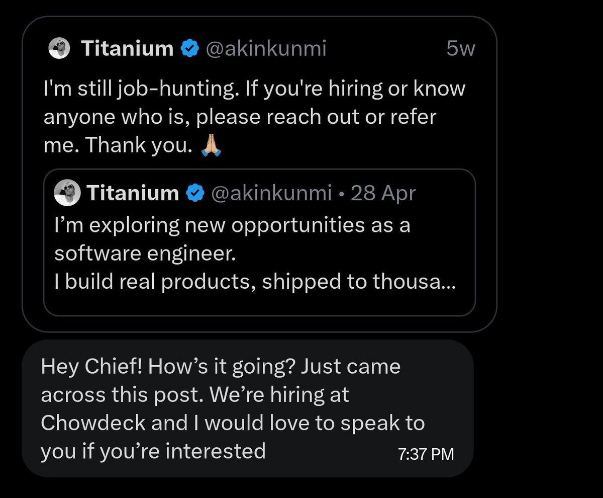 akinkunmi's tweet photo. Spot on. 👌🏽 https://t.co/XZoicAKIvW