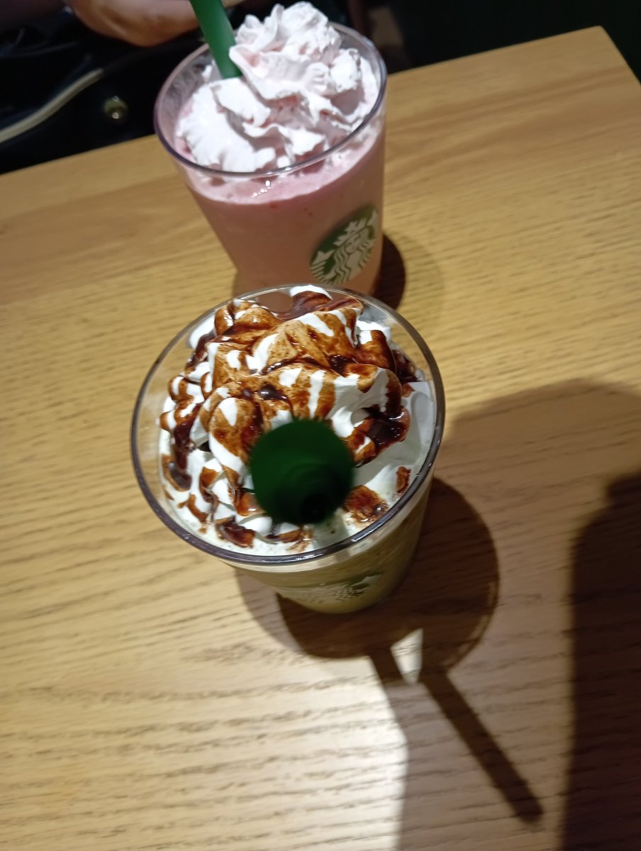 aipom1226's tweet photo. スタバでお茶しました😋楽しかったです😊 https://t.co/RM5OLXCc9P
