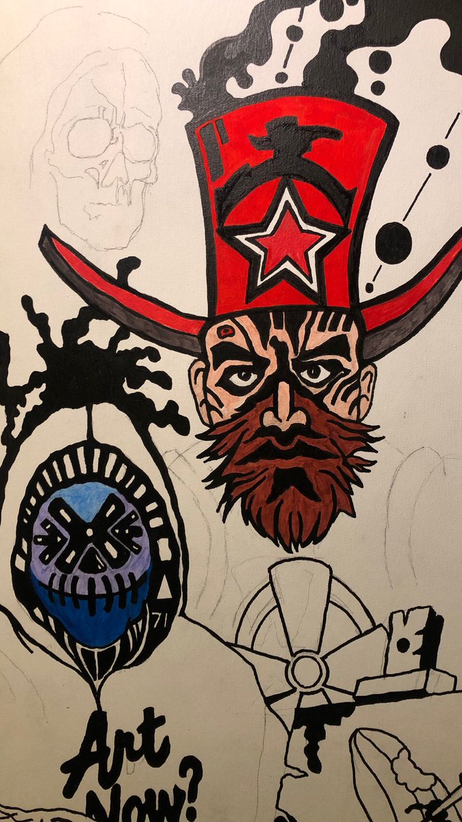 BruisedKnee1971's tweet photo. GM ☕️
Every mark added pushes the signal a little further through the noise. Some will see chaos. Some will see control. Others will find their own story hidden between the lines.
WIP. Not finished. Not settled. Still transmitting.
🔈🔺71
#WIP #ArtNow #UnityThruRhythm https://t.co/sXjktRho6P
