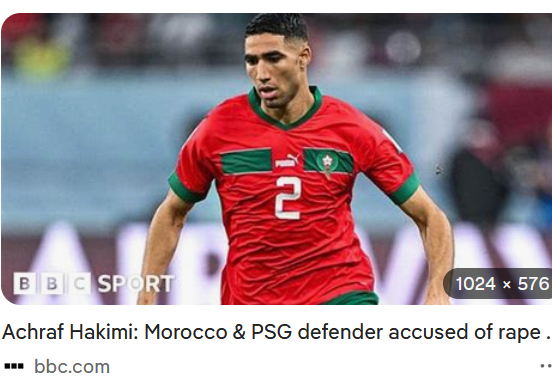 LukasJohansenX's tweet photo. @TouchlineX @lequipe Hakimi and Partey - both accused of RAPE!
Ex-Arsenal Thomas Partey was denied entry to Canada over rape charges!
If Morocco must play in Canada, Hakimi could be denied entry too!
And what will now USA immigration say about Hakimi rape charges?? #RapeCharges https://t.co/o7wR00vxjE