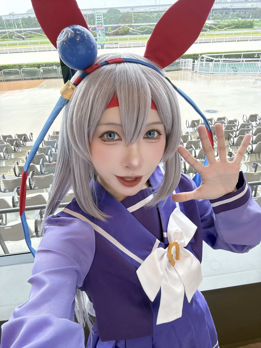 sol_cos8's tweet photo. タマちゃん撮影してきた〜🫶
念願の、競馬場でいい写真たくさん撮れたのでデータがとても楽しみჱ̒⸝⸝•̀֊•́⸝⸝)
自前の腹筋がとても役に立った日でした🎶

#サーコス https://t.co/wTp43Ebj2G