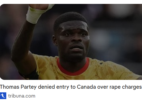 LukasJohansenX's tweet photo. @TouchlineX @lequipe Hakimi and Partey - both accused of RAPE!
Ex-Arsenal Thomas Partey was denied entry to Canada over rape charges!
If Morocco must play in Canada, Hakimi could be denied entry too!
And what will now USA immigration say about Hakimi rape charges?? #RapeCharges https://t.co/o7wR00vxjE