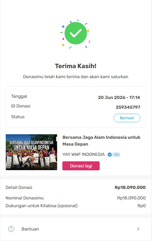 gravtch's tweet photo. Bukti penyaluran donasi trakteer #VFCforCharity via kitabisa

Total Donasi Terkumpul: 
IDR 18.086.025

Foto 1: Total donasi di goals Trakteer
Foto 2: Total saldo Trakteer GRAVT
Foto 3: Bukti transfer dari rekening BCA
Foto 4: Konfirmasi di laman kitabisa https://t.co/JC7r98oTPJ