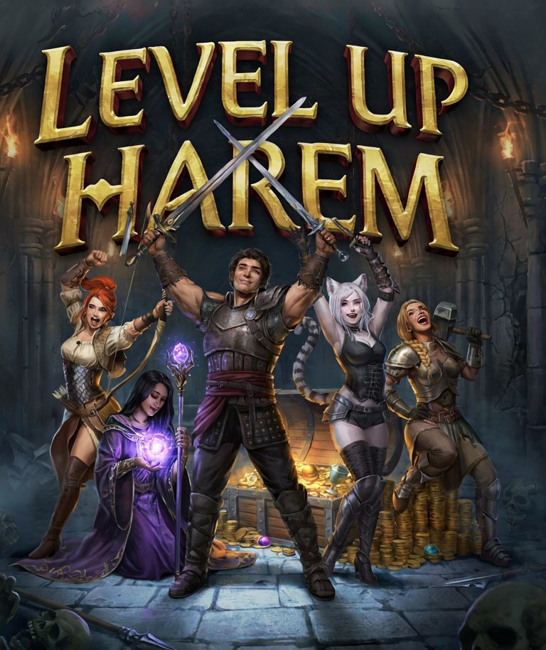 Level Up Harem (Harem GameLit Books) tweet media