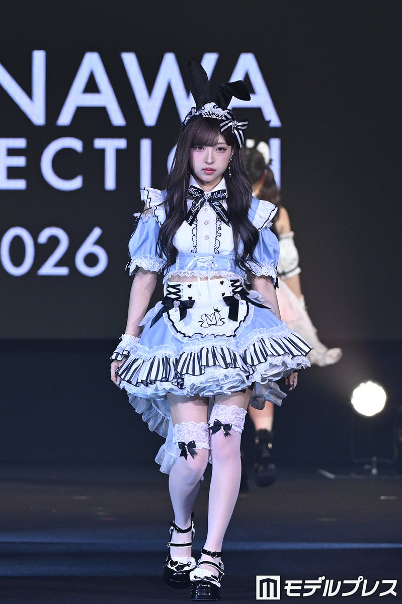 🌺オキコレ2026⛱️】 MINAMI、美脚輝くミニ丈ドレス×うさ耳で