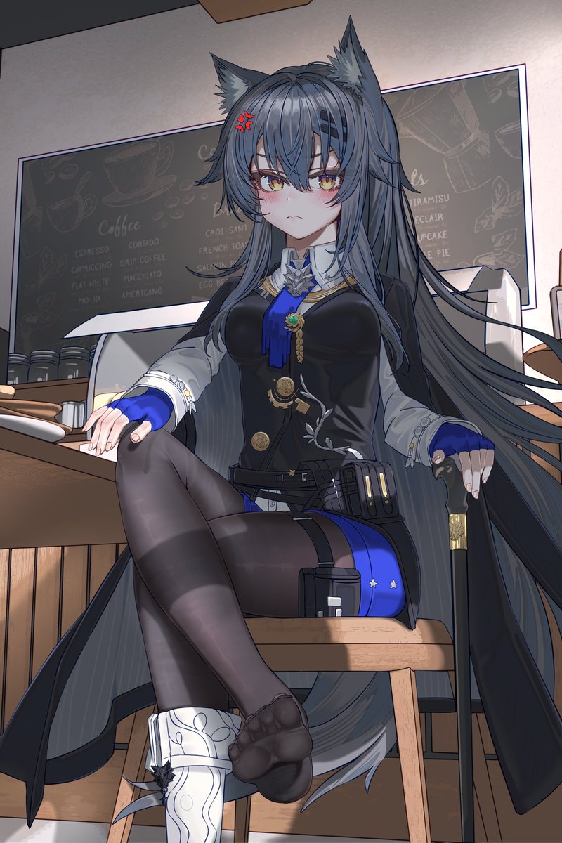southsnowAI's tweet photo. #明日方舟 #アークナイツ #德克萨斯 #テキサス #缄默德克萨斯 德克萨斯 https://t.co/tdRkH8KpWE