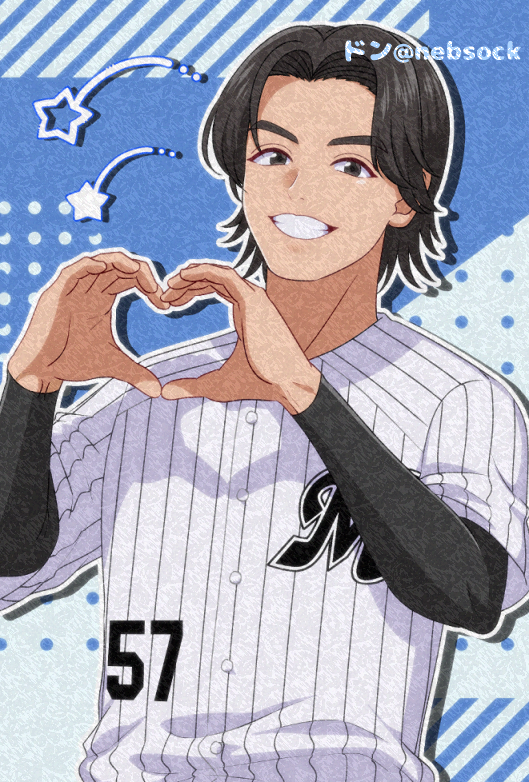nebsock's tweet photo. いつも仲良くしてくださるフォロワーさんたちに描いたおがわきゅんです https://t.co/6Qhjih4S2p
