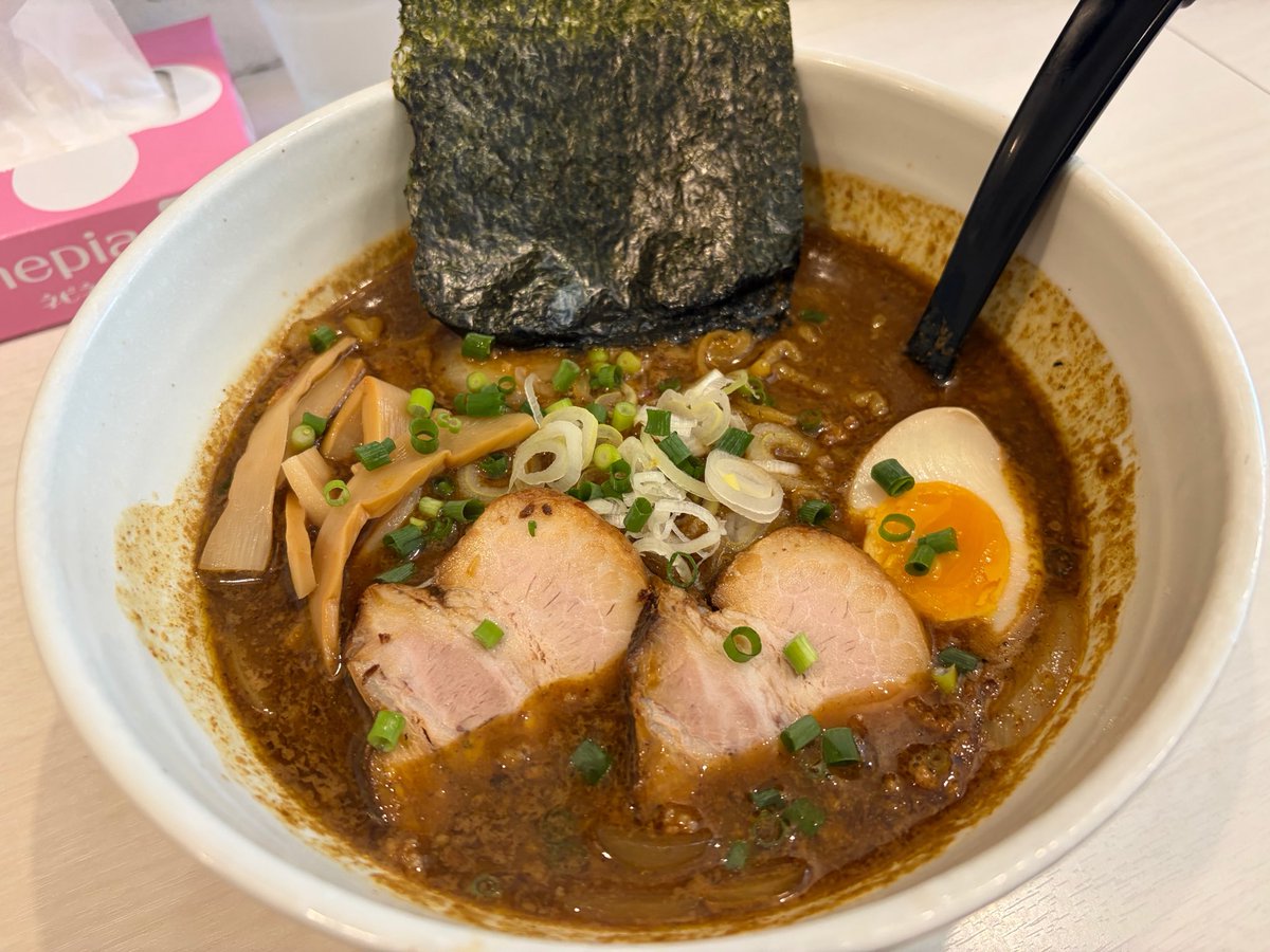 tetta_drum's tweet photo. らーめん 2026

#47 魚々カレー (maido)

#魚々カレー
#maido
#らーめん
#カレーらーめん
#魚介出汁
#魚介系
#北海道らーめん
#函館
#北斗市
#らーめん部
#らーめん好きと繋がりたい
#毎日らーめん健康生活
#らーめん依存症
#ナイスメーン🍜 https://t.co/UuD5SnfY5u