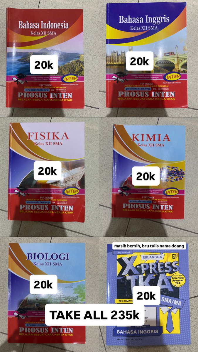 leaavvemeealone's tweet photo. wts buku inten 2026!!!, dom Pekanbaru, riau, ready cod #zonauang #inten #buten #preloved #utbk #pekanbaru https://t.co/oS08o1ZPAT