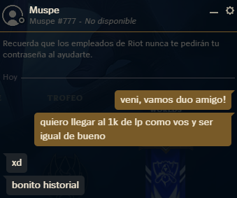 JaimezMS's tweet photo. Ustedes llegaron a 1k de lp en algun momento de su vida? El si https://t.co/i0yOM0sN7L