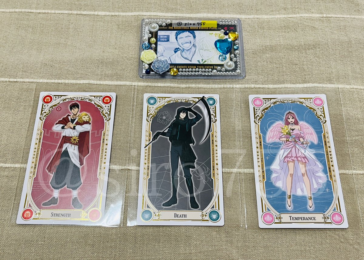 交換】黒子のバスケ タロットの世界 缶バッジ ※敬称略 譲)☆火神、高尾