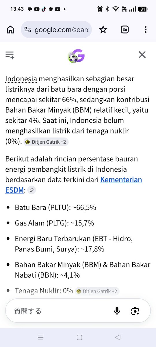 daddyyuki's tweet photo. 🚨Rahasia dibalik Pemadaman Listrik  bergilir🚨

Rakyat kecil tidak perlu tahu bahkan presiden pun tidak perlu tahu apa yang sebenarnya terjadi.

Di Jawa dan Bali mulai terjadi pemadaman listrik bergilir karena alasan rusaknya pembangkit dan minim batu bara.

Rahasia nya adalah, Minim Batu Bara kualitas Export .... Ya.... karena semua di Export. 
Selama ini, pembangkit listrik menggunakan Batu Bara kualitas rendah di campur dengan yang kualitas Export agar bisa suhu pembangkit stabil. 
Karena Rupiah anjlok maka pasar dunia berlomba membeli Batu Bara kualitas tinggi dari Indonesia karena murah (Rupiah Lemah)

Pengusaha tambang yang serakah menjadi kesempatan meraup untung. mereka jual semua keluar negri tanpa menyisakan untuk dalam negri. Pembangkit Listrik Indonesia yang mengandalkan batubara sebesar 66%.

akibat Rupiah Anjlok dan Keserakahan Pengusaha maka PLT BAtubara tidak kebagian Batubara kwalitas tinggi sehingga pembangkit rusak. 

itulah Rahasianya. 

https://t.co/rmNKQuL7Uo