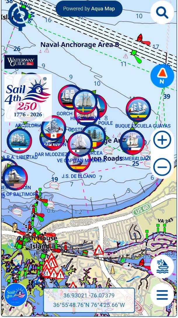 sopelza's tweet photo. If you like tall ships...well..Norfolk is the place to ve these days!!  @TallShipsRaces  @Sailingheritage @sail4th ..sailing ships from many world navies are there !! https://t.co/OmLV9RcFdC