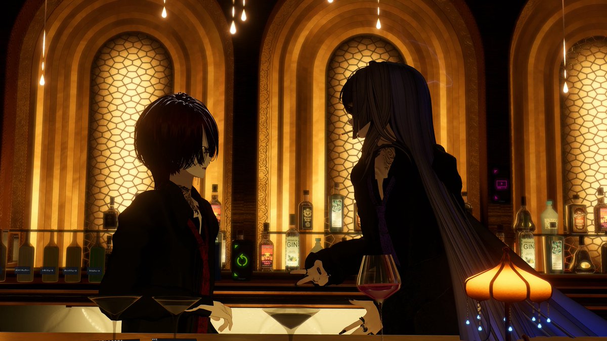 mea_vcap's tweet photo. 満点の雪国とぬるい失敗カクテル
 #雫峰3D #Shizune3D https://t.co/H0xyaLmIAE