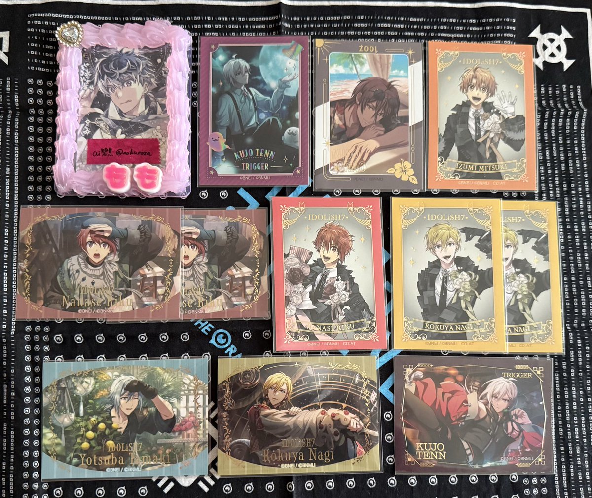 aokurosa's tweet photo. 【交換】アイドリッシュセブン アイナナ 10周年 2024記念日 ドラコレ2 キラステ

[譲]三月 環 ナギ 陸 天 虎於

[求]ドラコレ2  10th  大和
2024記念日 百　　

＊郵送希望
＊検索よりお気軽にお声掛けください。
よろしくお願いいたします。 https://t.co/v5M7RhInq2