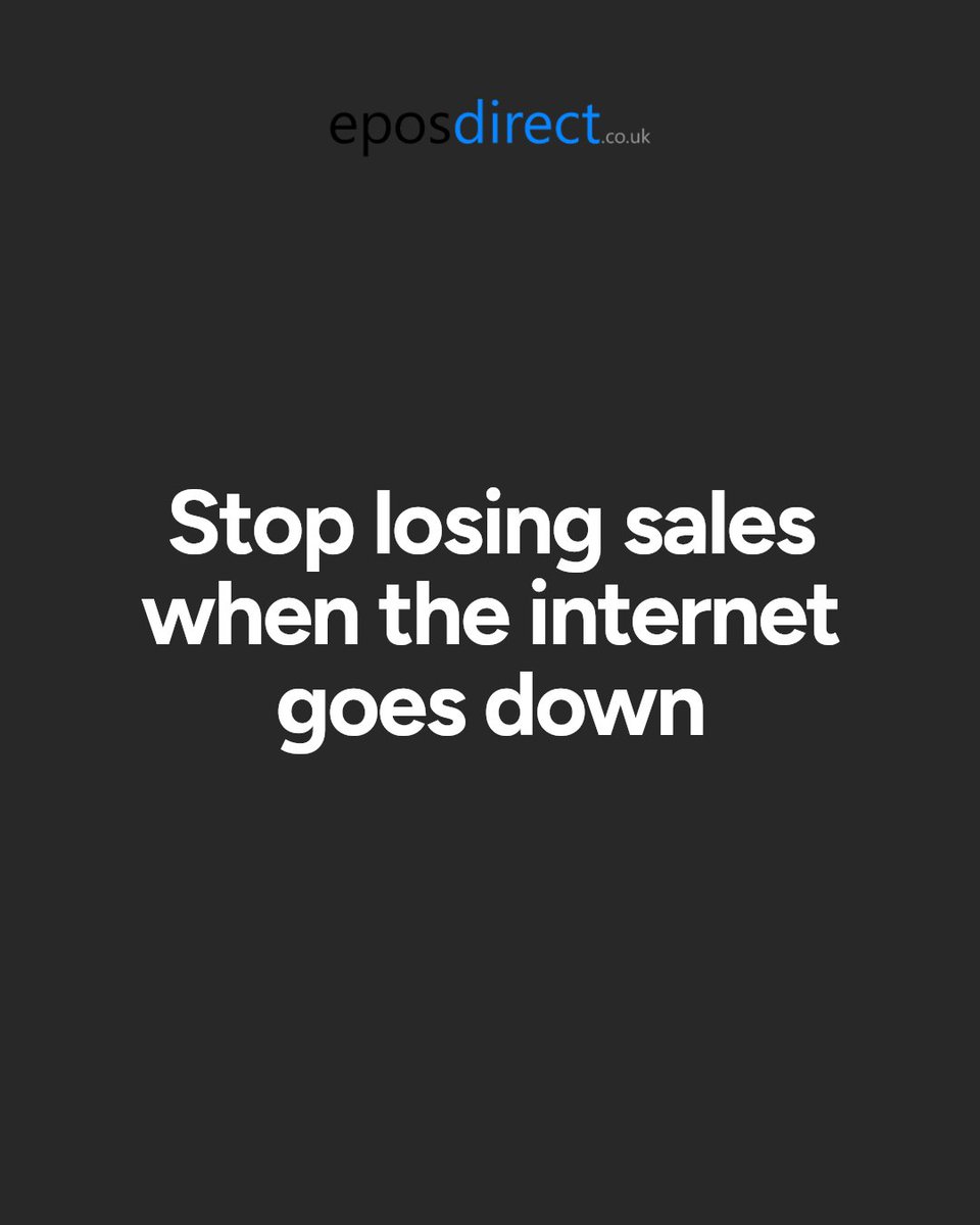 eposdirect's tweet photo. Cloud-only tills can fail in outages and add hidden fees. Own your EPOS outright: no monthly software fees, no contracts, full offline use. Save thousands and stay in control.

See It in Action https://t.co/Jc6XLGiKwX #EPOSDirect #PointOfSale #EPOSSystem #POSSoftware https://t.co/CwFbB2wUOP