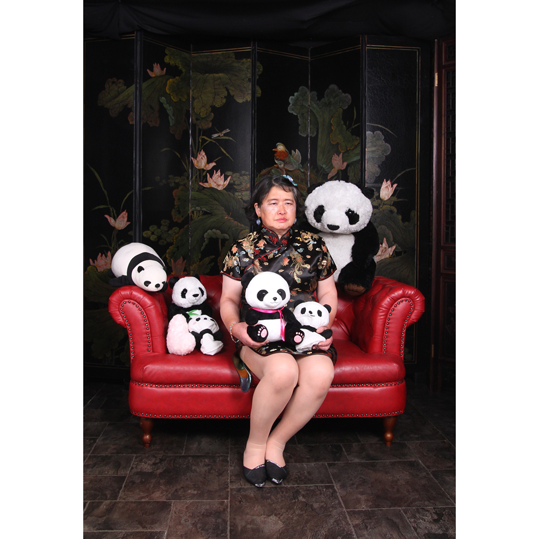 本日のお客様は毎月お越しくださる常連様😊 今日はまさかの🐼祭り