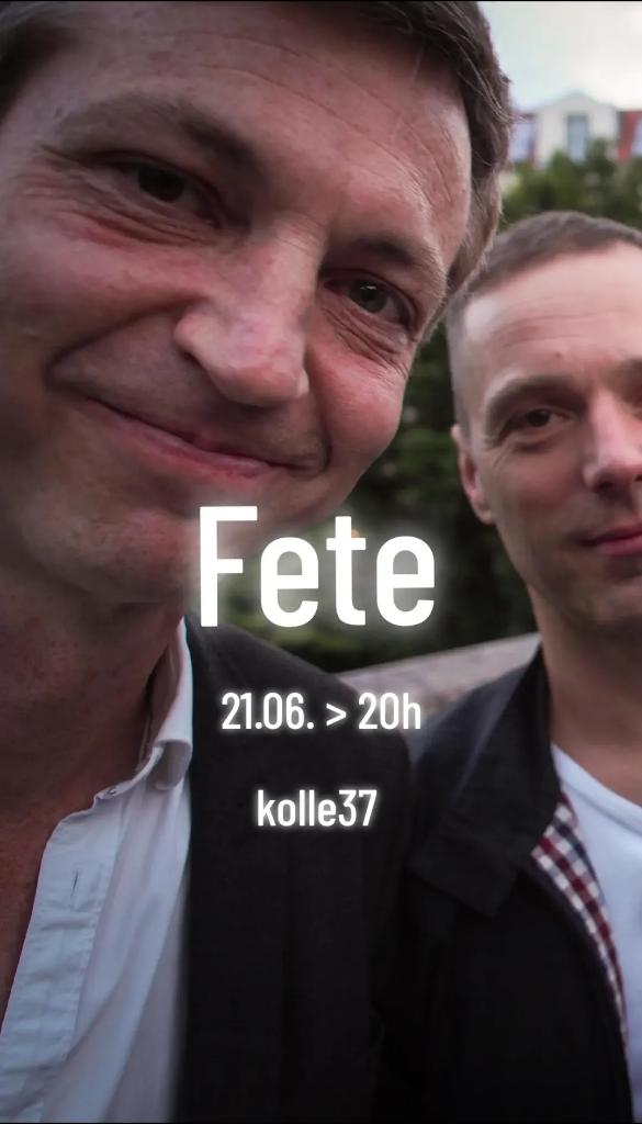 blendendberlin's tweet photo. Morgen 20h auf dem Kolle37 spiele wir live bei der #fetedelamusique. Kommt vorbei. https://t.co/utE5aZ7lRU https://t.co/PbrmU7cYtz
